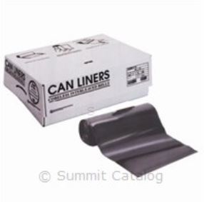 Plastic Bags - 24x32 16 Gal Can Liner 20 Rolls/Case - Case